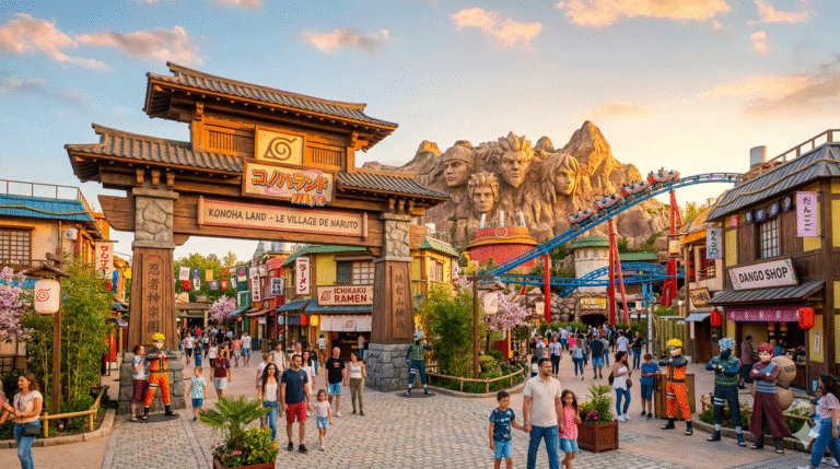 Parc Siprou, espace NAruto