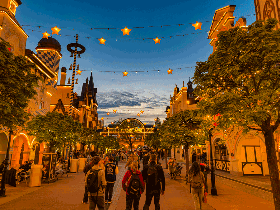 Europa Park de nuit