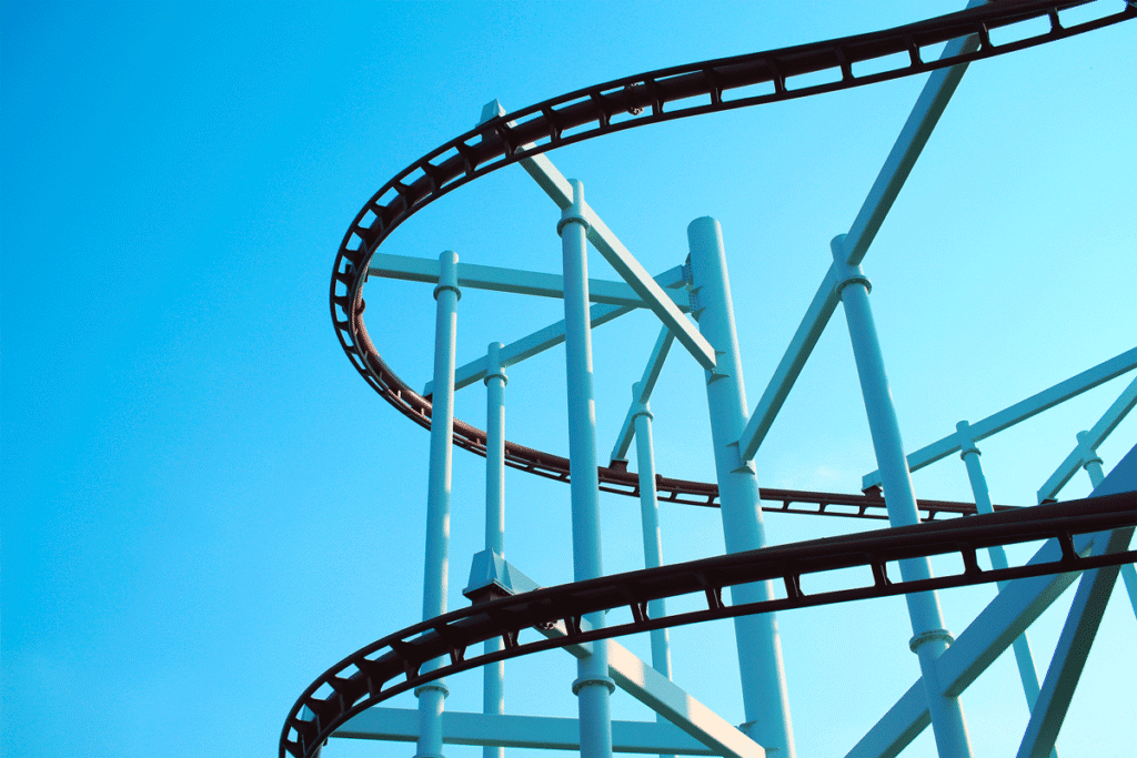 Manège de Port Aventura à Salou